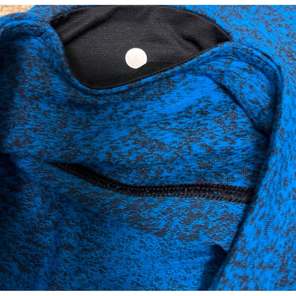 Lululemon Turquoise/Black Leggings - Picture 4 of 4